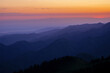 © Franchesko Mirroni - Silhouettes of mountain ranges in the morning haze