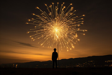 Wall Mural - feuerwerk