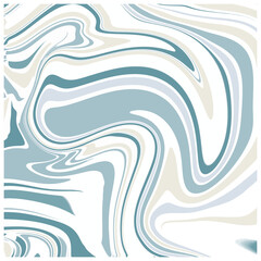 Wall Mural - Marble effect liquify multicolor background line art pattern