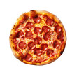 © JJAVA - Pepperoni Pizza Isolated on a Transparent Background