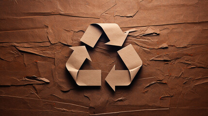 Wall Mural - brown and symbol HD 8K wallpaper Stock Photographic Image