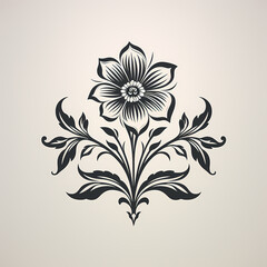 Wall Mural - Floral Ornament