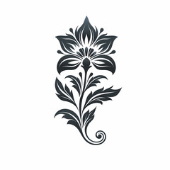 Poster - Floral Ornament