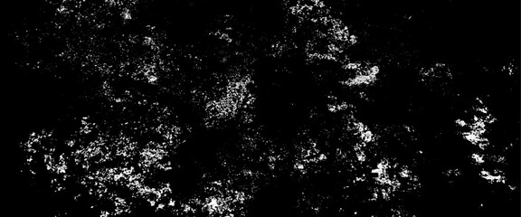 Wall Mural - white dust and scratches on a black background, scratched grunge urban background texture vector, du