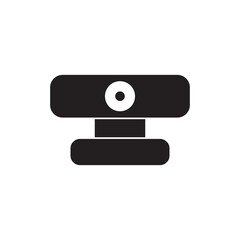 Canvas Print - webcam icon vector