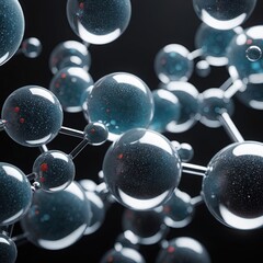 3d render of molecule