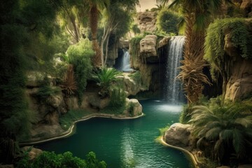 Wall Mural - Canyon Oasis