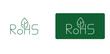 Icon design Symbolizing Compliance with ROHS in Electronics Manufacturing, Green Technology and Eco-Friendly Electronics