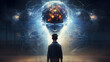 Mind Over Matter: the power of the human mind to influence and manipulate the physical world, showcasing telekinesis or psychokinesis. AI generative