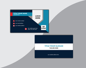 special corporate business card design for personal identity