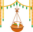 dahi handi celebration in happy janmastami festival of india