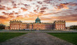 The New Palace buildings view in Potsdam of Germany