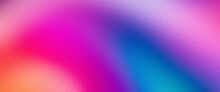 Pink Magenta Blue Purple Abstract Color Gradient Background Grainy Texture Effect Web Banner Header Poster Design