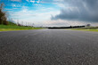 © fabioderby - Straight asphalt drive way motor sport circuit landscape