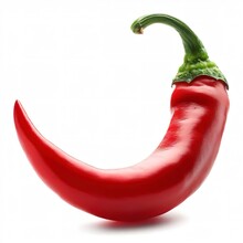 Chili Pepper Isolated On White Background
