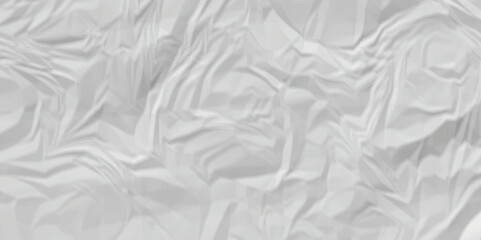 Wall Mural - White crumpled paper. Crumpled paper texture background. Rough and textured in white paper. The textures can be used for background of text or any contents.	
