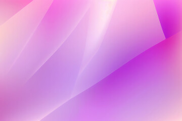 Wall Mural - Neon graphic geometric background. Blur pink purple color gradient glowing asymmetric triangle shape abstract texture art illustration with empty space.