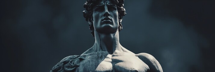 Wall Mural - The greek god apollo.generative ai
