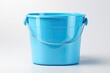 © twilight mist - Plastic bucket with water on white background