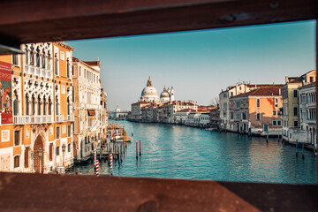 Canal Grande - Venice sight on water - Italy