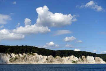 Wall Mural - Kreidekueste bei Sassnitz auf Ruegen