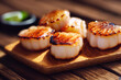 delicious grilled scallops