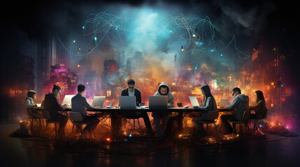 People programming in groups