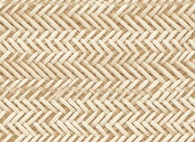 Pattern Of Reed Weaving Mat With Vintage Style For Background And Design Art Work. SEAMLESS PATTERN. SEAMLESS WALLPAPER.