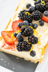 Wall Mural - Mascarpone tart