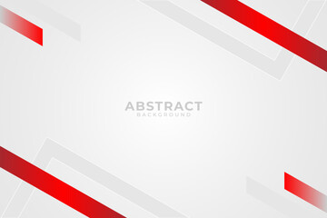 Red white modern abstract background design
