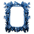 © KrisetyaStudio - Blue Frame. Transparent Inside and Background 20