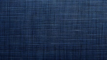 Close-up Of Blue Denim Jeans Fabric Texture Background, Pattern Blue Dark Denim Linen Natural Cotton, Blue Jean