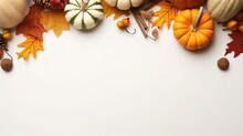Thanksgiving Themed Blank Stationery Wallpaper, Thanksgiving Themed Blank Invitation Card, Thanksgiving Themed Border Material