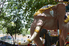  Statue Thai Elephant In Thailand,Asia