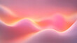 Subtle warm gradients background. 4K, 8K, high resolution dynamic abstract pastel silk waves in light pink and yellow color, gentle lovely wallpaper. Copy space, ideal beauty, wellnes backdrop
