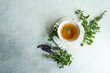 © ADDICTIVE STOCK - Floral tea with fresh herbs