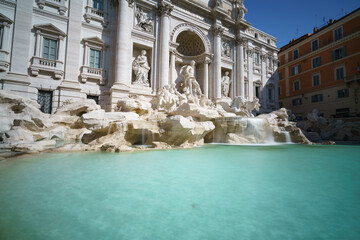 Poster - Trevi fountain (Fontana di Trevi), Rome, Italy.