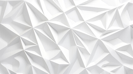 Poster - white abstract background with geometrical patterns