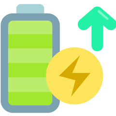 Wall Mural - Battery full Icon