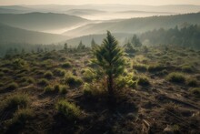 Advocating For A More Sustainable Future By Emphasizing The Significance Of Reforestation. Generative AI