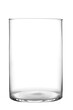 © Елена Челышева - transparent glass vase of laconic shape, isolated on a white background