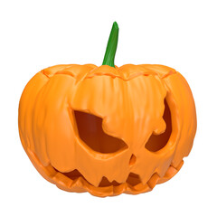 Wall Mural - The  jack o lantern  3d png  for halloween concept