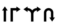 Arrows Icon Symbol Set Simple Design