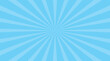 © うた♪くま - 放射状に広がる青い光の背景イラスト