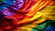 LGBTQ Rainbow Flag Full Background 