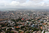 Fototapeta Miasto - aerial view of the city