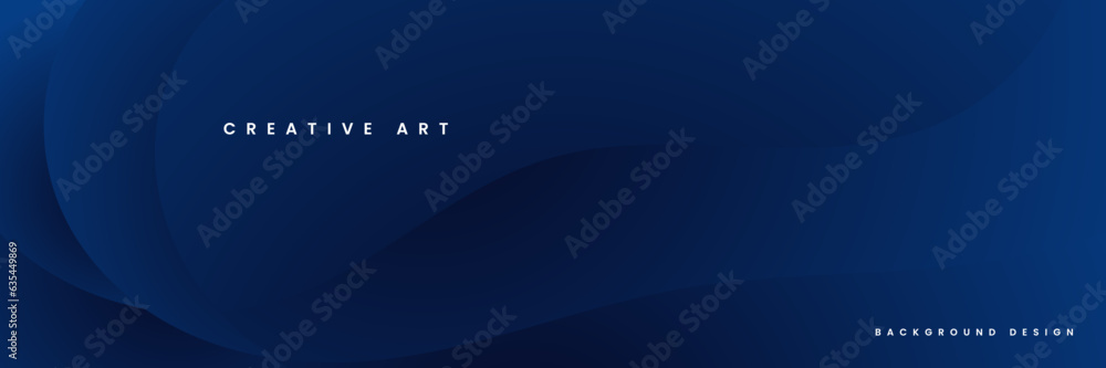 dark blue abstract wave background Stock Vector | Adobe Stock