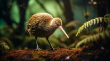 New Zealand Kiwi Bird 