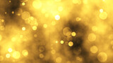 Fototapeta  - Futuristic shiny glittering flickering particle space loop background animation. Shiny glowy bokeh backdrop. Shimmering particle bg for new year, Christmas 2023, 2024,2025.