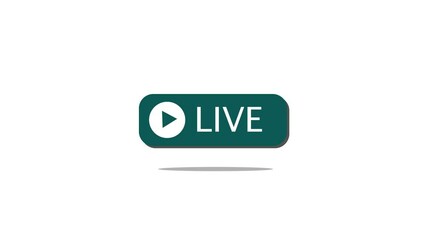 Live Stream sign. Live Telecast Television News Program Texts Icon motion background. k1_378